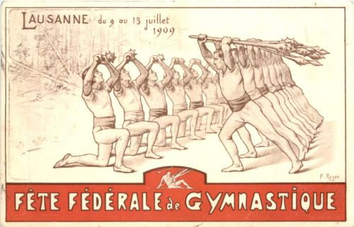 Lausanne - Fete Federale de Gymnastique 1909