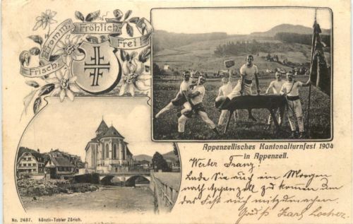 Appenzell - Kantonalturnfest 1904