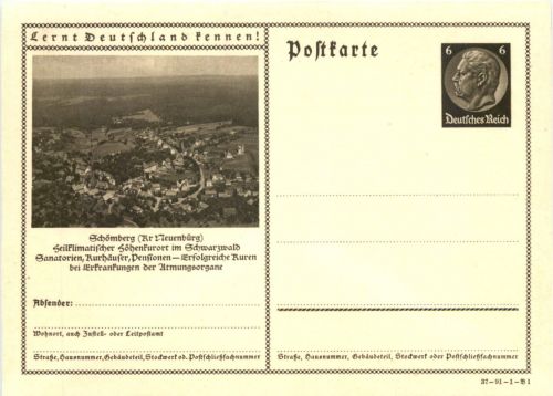 Schömberg - Gansache