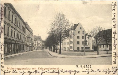 Bruchsal - Hoheneggerplatz