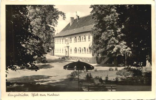 Langenbrücken - Blick zum Kurhaus