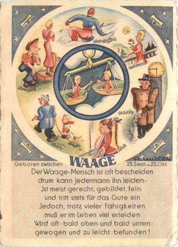 Sternzeichen Waage