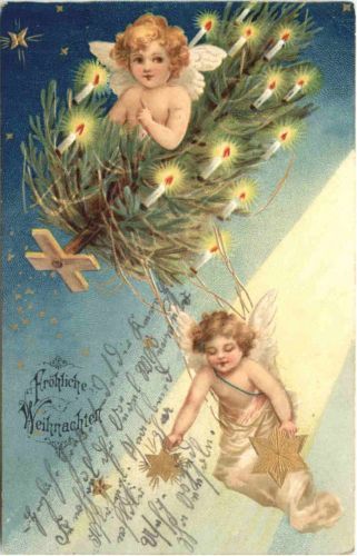 Weihnachten - Prägekarte