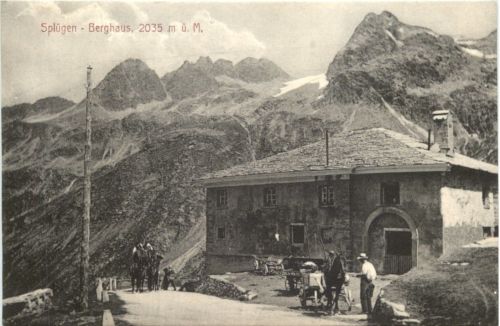 Splügen - Berghaus