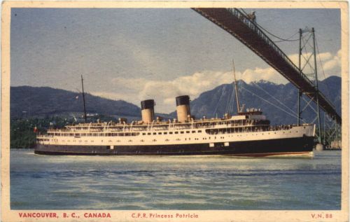 Dampfer CPR Princess Patricia - Vancouver