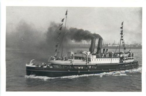 Ship Dampfer Vorwärts - Hamburg
