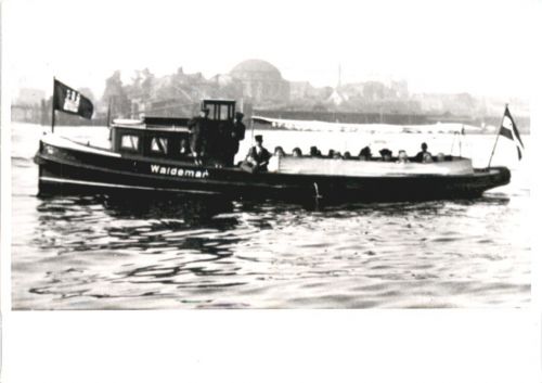 Ship Dampfer Waldemar - Hamburg