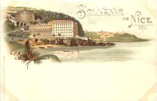 Souvenir de Nice - Litho