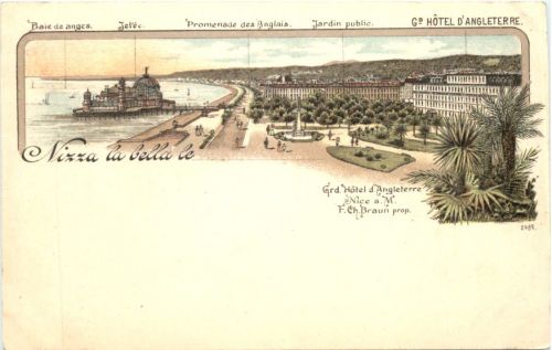 Souvenir la bella - Litho