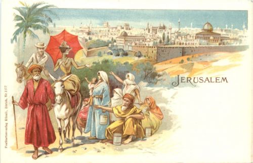 Jerusalem - Litho