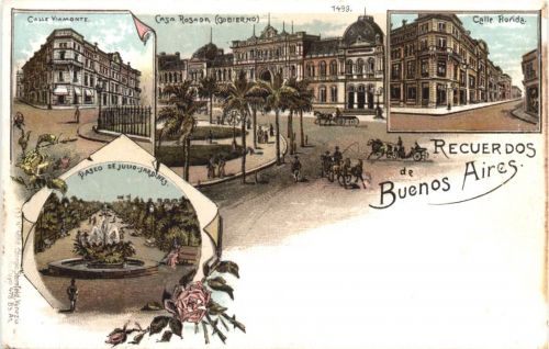 Recuerdos de Buenos Aires - Litho