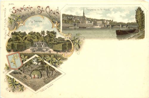 Souvenir de St. Cloud - Litho