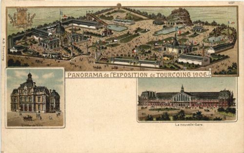 Tourcoing - Expositon 1906 - Litho