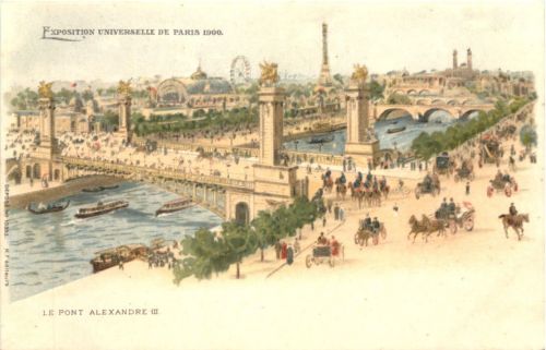 Paris - Exposition Universelle 1900 - Litho