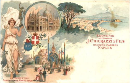Naples - Maison J. Shiurazzi & Fils - Litho