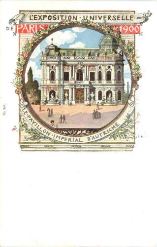 Paris - Exposition Universelle 1900 - Litho