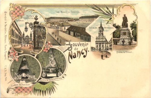Souvenir de Nancy - Litho