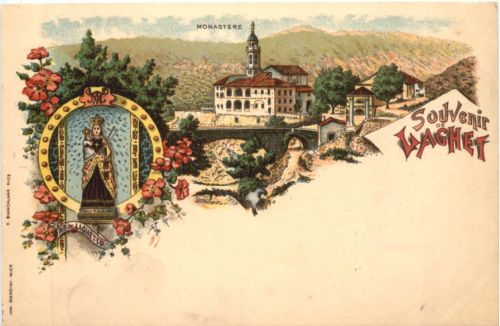 Souvenir du Laghet - Litho