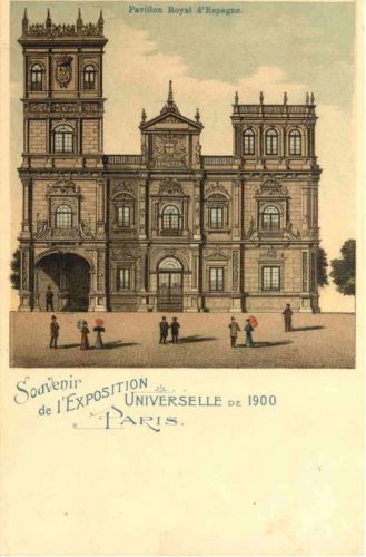 Souvenir de l Exposition Universelle de Paris 1900 - Litho - Spain