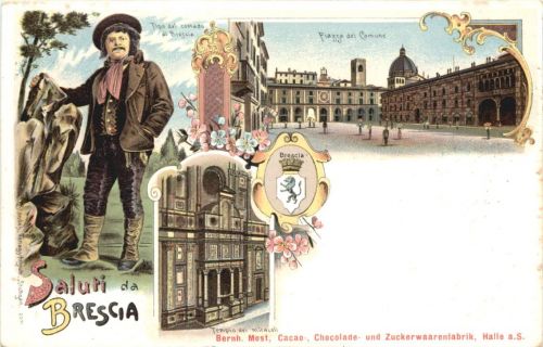 Saluti da Brescia - Litho