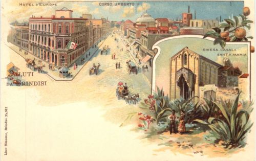 Salut da Brindisi - Litho