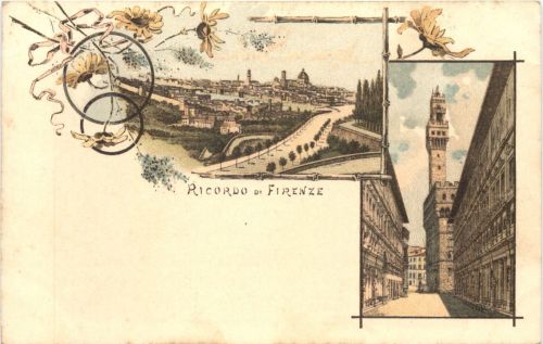 Ricordo di Firenze - Litho