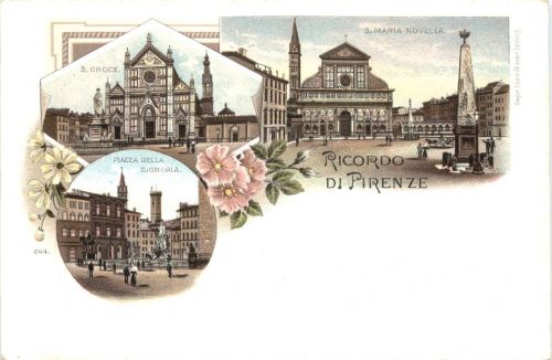 Ricordo di Firenze - Litho