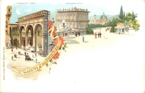 Saluti da Firenze - Litho