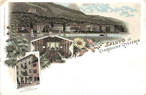 Saluto di Gardone Riviera - Litho