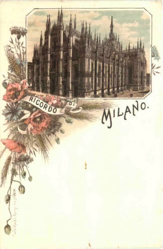 Milano - Litho - Verlag Carl Künzli