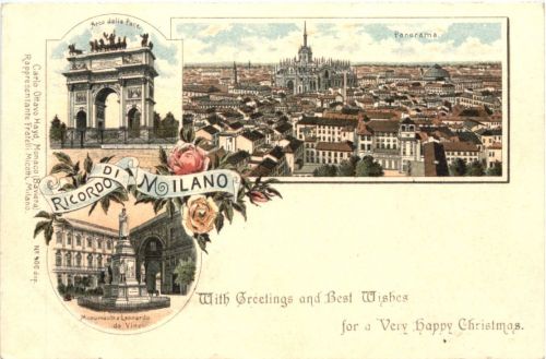 Ricordo di Milano - Litho
