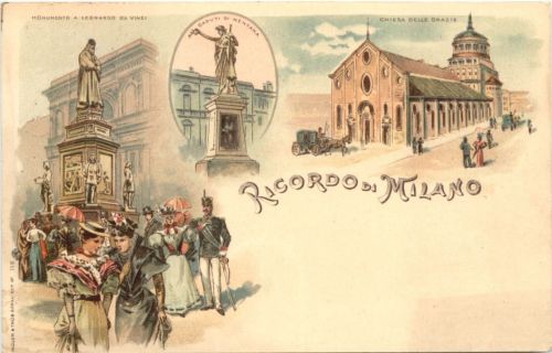 Ricordo di Milano - Litho