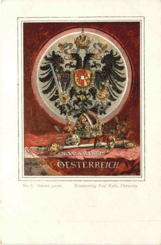 Kaiserthum Österreich - Litho