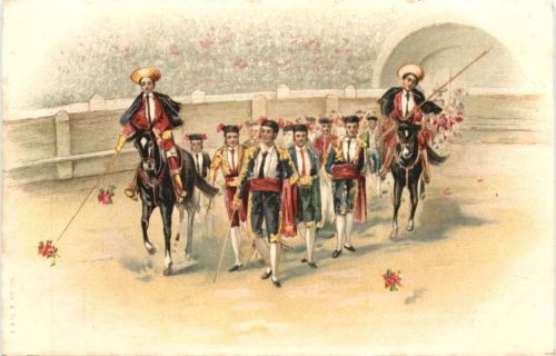 Stierkampf - Litho