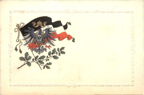 Deutschland Wappen - Litho