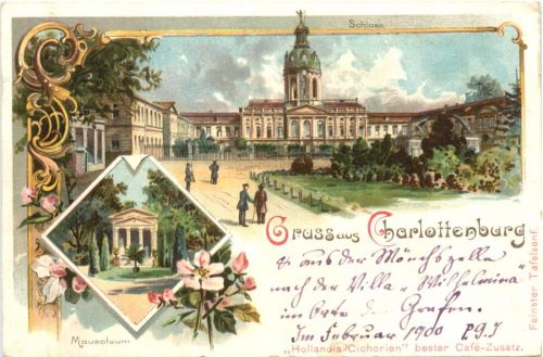 Gruss aus Charlottenburg - Litho