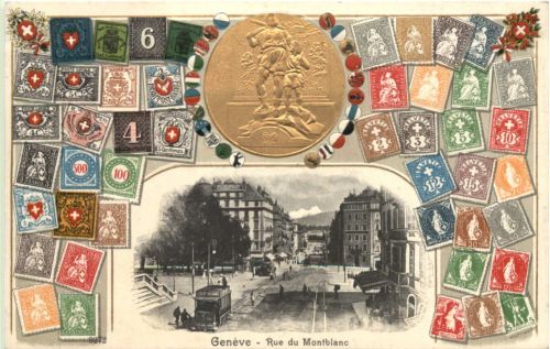 Geneve - Briefmarken - Litho