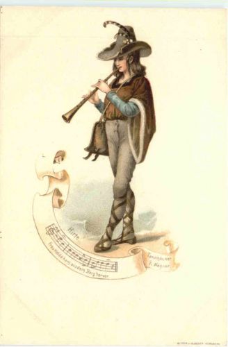 Hirte mit Flöte - Theater