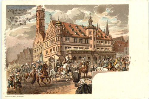 Rothenburg o. T. - Tillys Einzug 1631