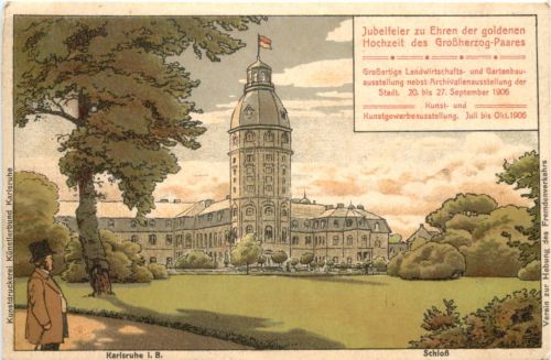 Karlsruhe - Jubelfeier Goldene Hochzeit des Großherzog Paares