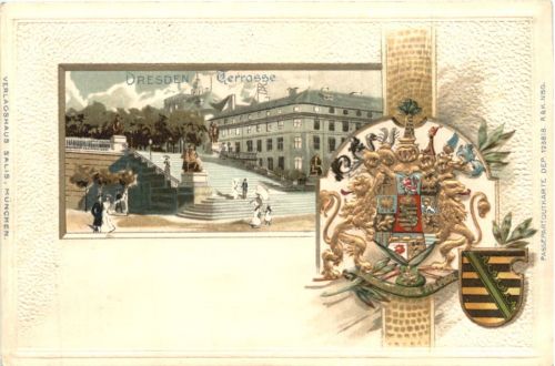 Dresden - Terrasse - Litho