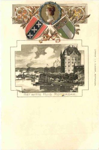 Rotterdam - Het Witte Huis - Litho