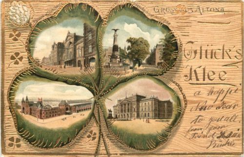 Gruss aus Altona - Litho
