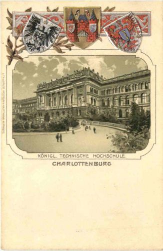 Charlottenburg - Techn. Hochschule - Litho