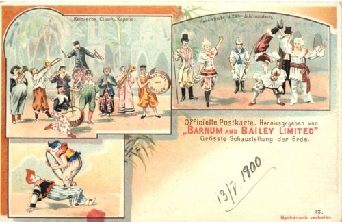 Zirkus - Barnum and Bailey Limited - Litho