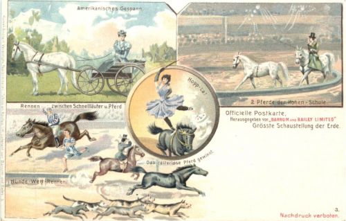 Zirkus - Barnum and Bailey Limited - Litho