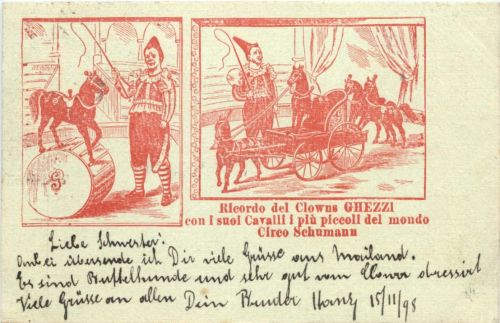 Cirkus Schumann - Ricordo del Clowns Ghezzi