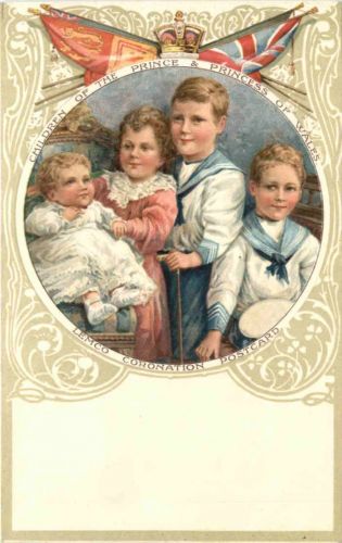 Children of the Prince of Wales - Litho