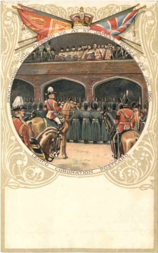 King Edward II - Litho