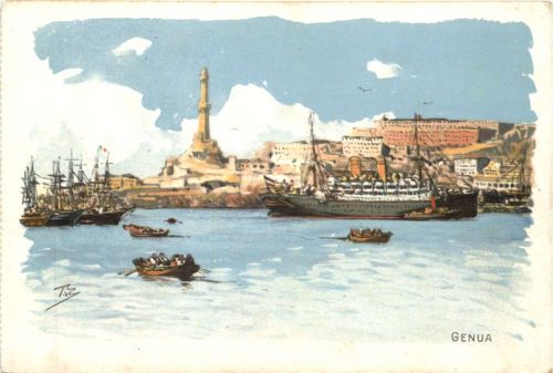 Genua - Litho